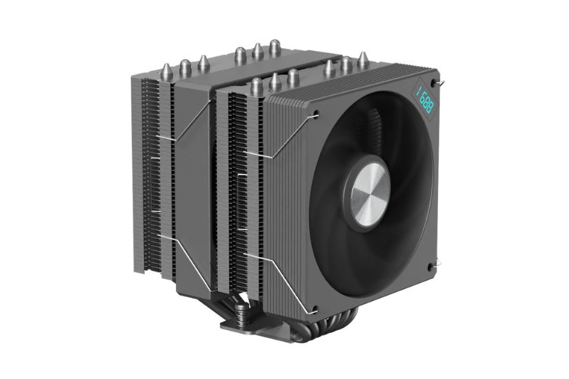Fg Cc600 Cpu Luft Køler Blade 240w Tdp Sort