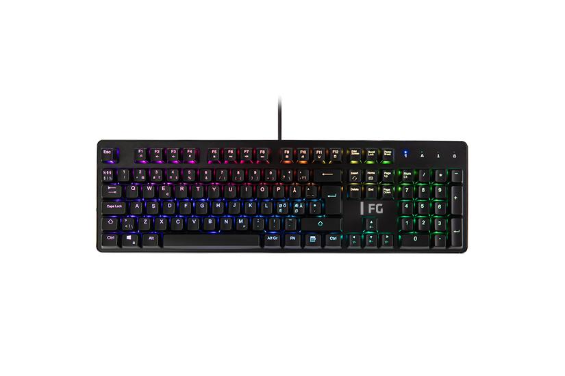 Fg Gk130 Rgb Tastatur Sort