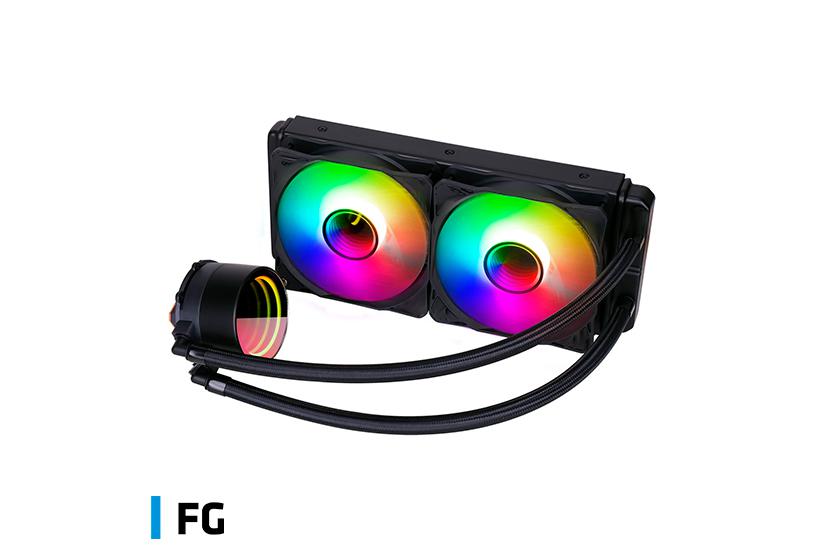 Fg 240 Infinity Rgb 240mm Vandkøler Processors Flydende Kølesystem