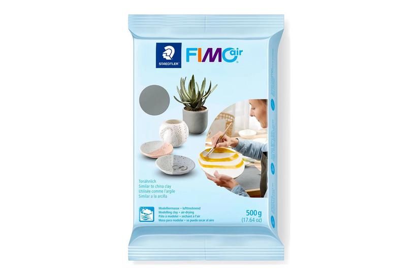 Fimoair 8100 Ler Til Modellering 500 Grå 95 Naturlige Ingredienser