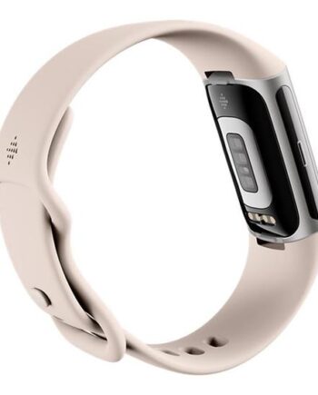 Fitbit Charge   Sølvaluminium Aktivitetssporer Med Uendelighedsbånd Porcelæn