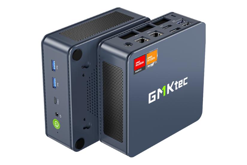 Føniks Gmk Mini Pc K6 Amd Ryzen 7840hs 16gb Ddr5 Amd Radeon 780m Graphics 1tb Ssd Wifi Bt Windows 11 Pro Installeret Og Køreklar