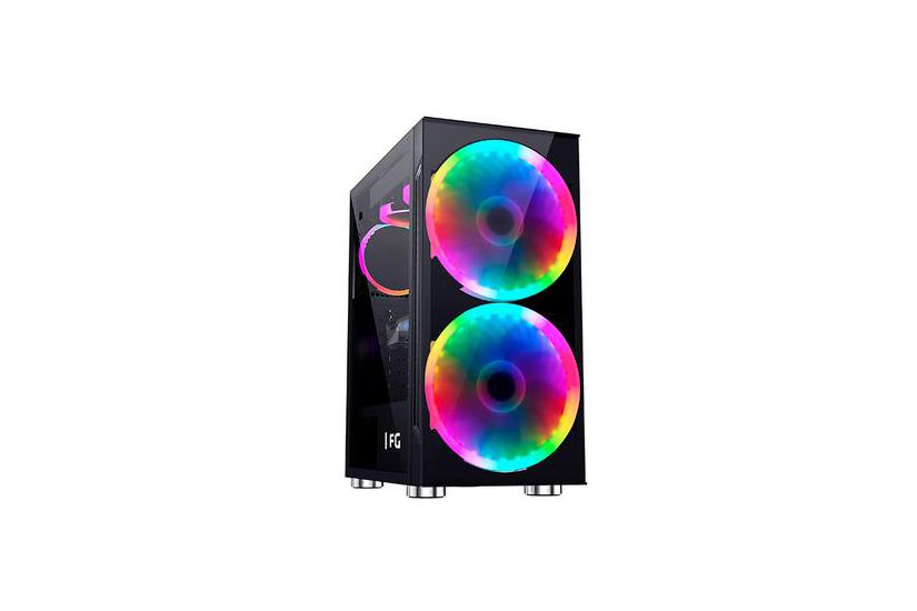 Føniks Leviathan Færdigsamlet Gamer Computer Amd Ryzen 5700x 16gb Ddr4 Geforce Rtx 5060 8gb 1tb Ssd Windows 11 Installeret Og Køreklar