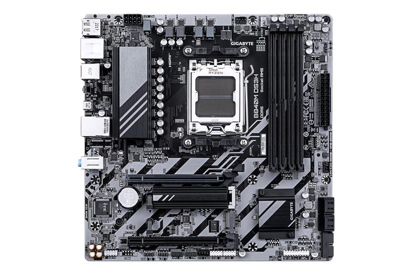 Gigabyte B840m Ds3h Bundkort Micro Atx Socket Am5 Amd B840