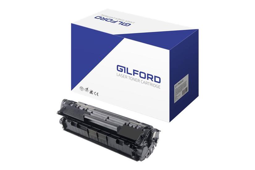 Gilford Sort Kompatibel Tonerpatron Alternativ Til: Hp 12a