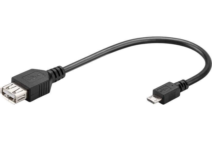 Goobay Usb-adapter Micro-usb Type Til Usb 20 Cm