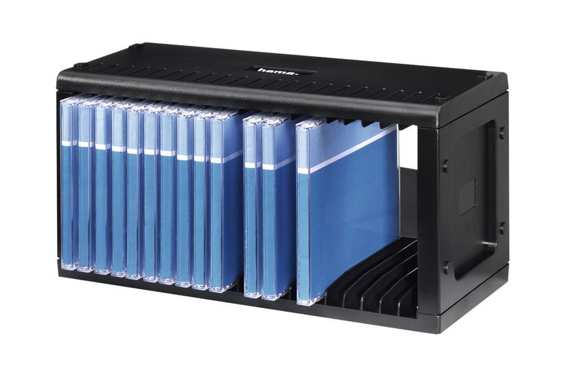 Hama Cd Rack 20 Medieopbevaring Sort