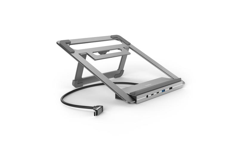 Hama Essential Line Quot Connect2office Stand Quot Docking Station Notebook Holder Usb- Gen Hdmi Dp 1gbe
