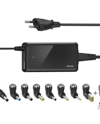 Hama  Quot Slim   Light Quot  Universal Notebook Power Supply Unit Strømforsyningsadapter 65 Watt