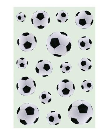 Herma Decor Dekorationsklæbemiddel 54 Stykker Football   Ark Papir