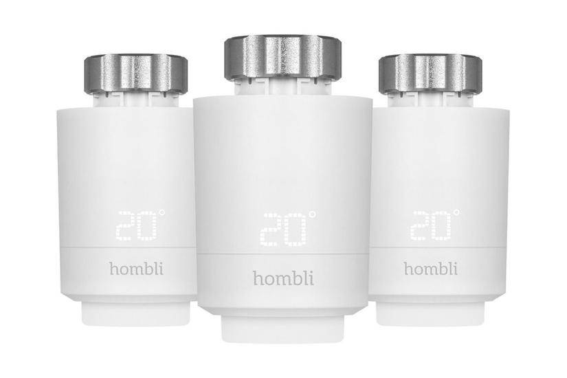 Hombli Hbpp-0112 Expansion Pack Radiatortermostat Smart Bluetooth Le Hvid Pakke Med