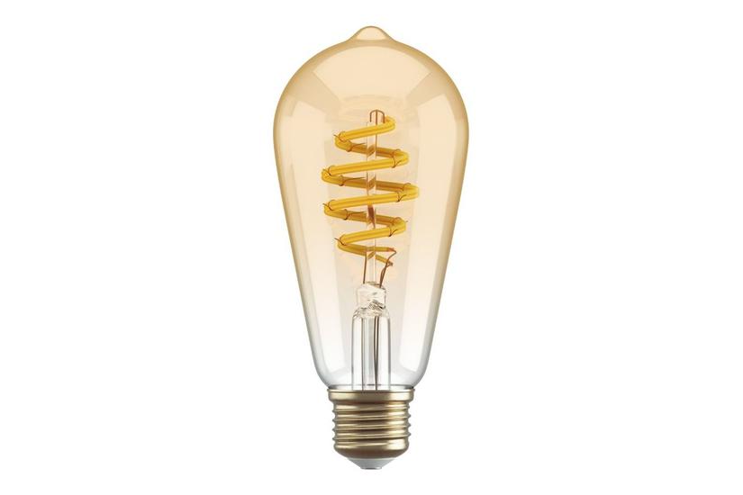 Hombli Smart Led-filament-lyspære Form: St64 E27 Varmt Hvidt Lys 1800-2700 Ravgul