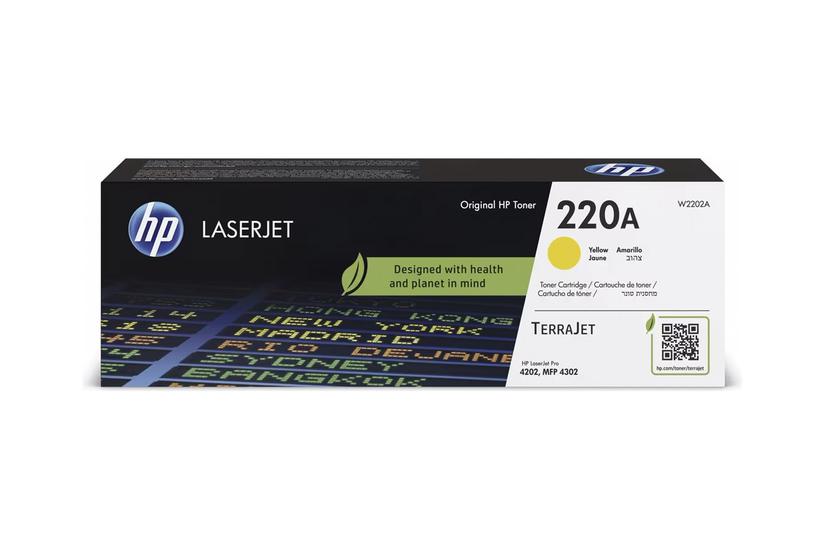 Hp 220a Gul Original Laserjet Tonerpatron W2202a
