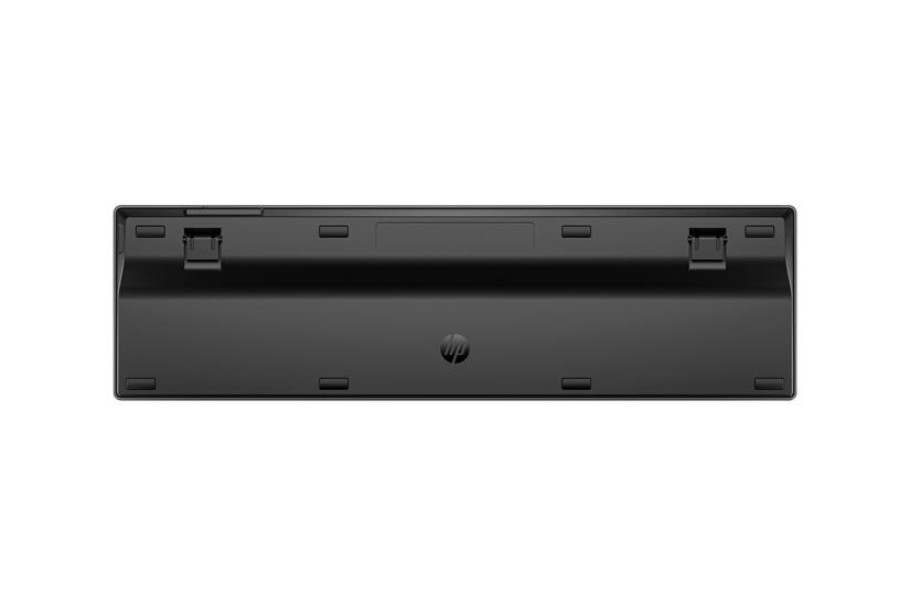 Hp 725 Tastatur Multi-enhed Genopladelig Drevet Af Superkondensator Full Size Qwerty Internationalt Engelsk Nattesort Indgangsudstyr