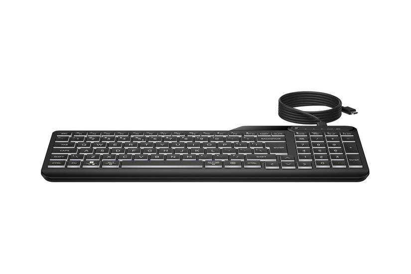 Hp 405 Tastatur Multienhed 65 Compact Pan Nordic Sort Indgangsudstyr