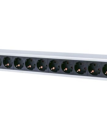 Intellinet 711449 Strømforsyningsenhed  Pdu  12 Ac Stikkontakt Er  Sort  Grå