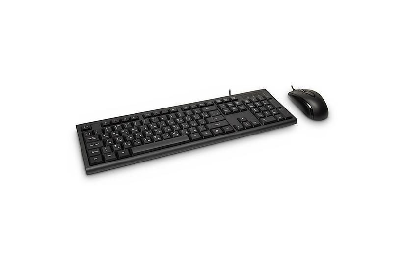 Inter-tech Km-3149r Tastatur Mus Inkluderet Hjem Usb Qwerty Russisk Us International Sort