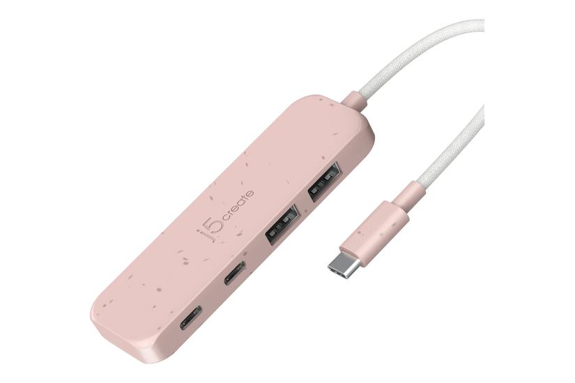 J5create Jch342er Hub økovenlig Usb- Porte