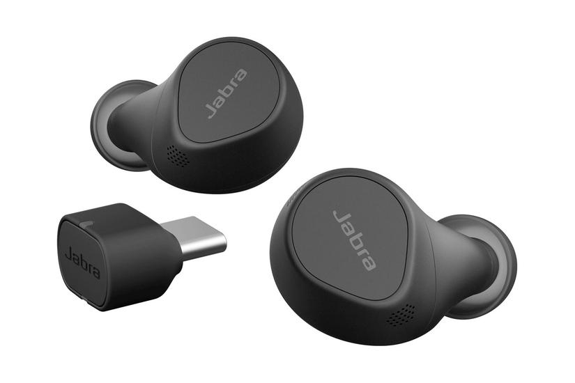 Jabra Evolve2 Buds Ms ægte Trådløse øretelefoner Med Mik Usb- Via Bluetooth Adapter