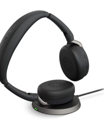 Jabra Evolve2 65 Flex Ms Stereo Headset Usb-  Med Trådløs Opladningsblok