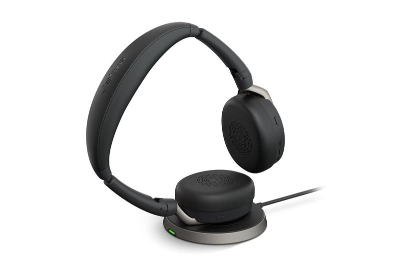 Jabra Evolve2 65 Flex Ms Stereo Headset Usb- Med Trådløs Opladningsblok