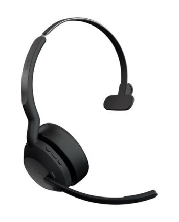 Jabra Evolve2 55 Ms Mono Headset Usb-  Via Bluetooth Adapter Med Opladningsstander