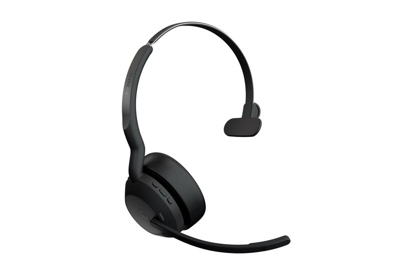 Jabra Evolve2 55 Ms Mono Headset Usb- Via Bluetooth Adapter Med Opladningsstander