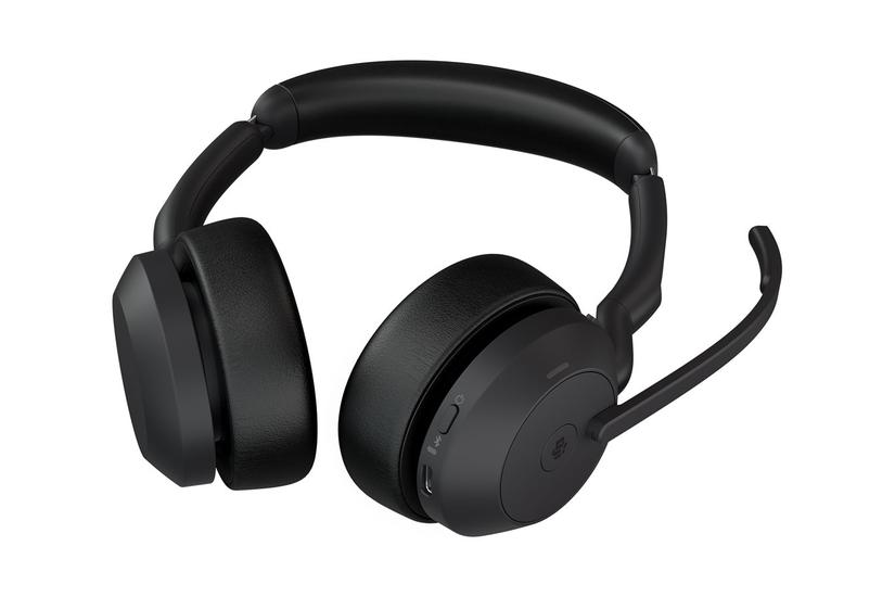 Jabra Evolve2 55 Ms Stereo Headset Usb- Med Opladningsstander