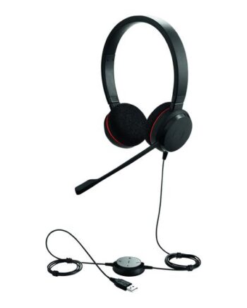 Jabra Evolve 20 Uc Stereo Headset Usb-   Usb-