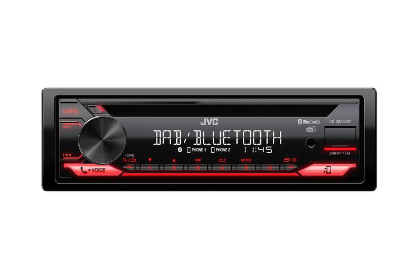 Jvc Kd-db622bt Bil Cd-modtager In-dash Enhed Single-din