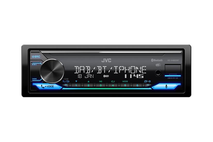 Jvc Kd-x482dbt Bil Digital Modtager In-dash Enhed Single-din