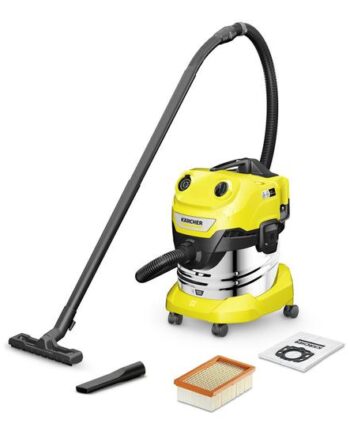 Kärcher Wd  -18   Dual Støvsuger Beholder Intet Batteri  Ingen Oplader Gul