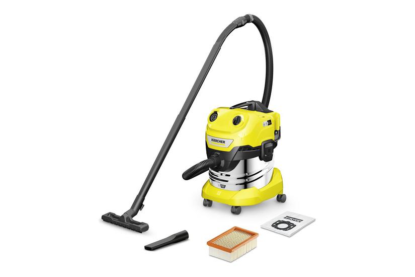 Kärcher Wd -18 Dual Støvsuger Beholder Intet Batteri Ingen Oplader Gul