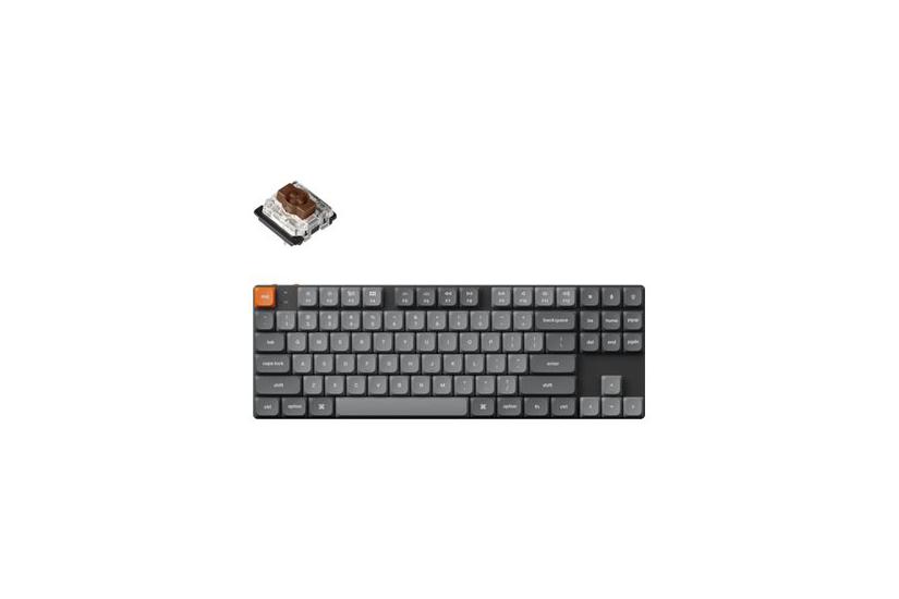 Keychron K1 Max Tastatur Qmk Via Brugerdefineret Mekanisk 80 Tkl Indgangsudstyr