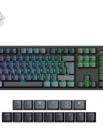 Keychron K10 Version   Tastatur Iso Layout  Qmk   Mechanical 100  Full Size Qwerty Nordisk Indgangsudstyr