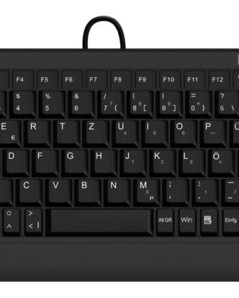 Keysonic Ack-595c   Us  Tastatur Hjem Usb Qwerty Us Engelsk Sort