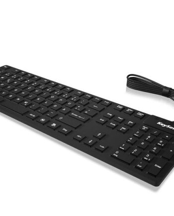 Keysonic Ksk-8030 In  Us  Tastatur Industriel Usb Qwerty Us Engelsk Sort