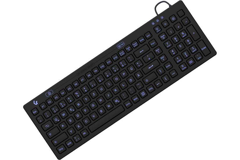 Keysonic Ksk-6031inel- De Tastatur Industriel Usb Qwertz Tysk Sort