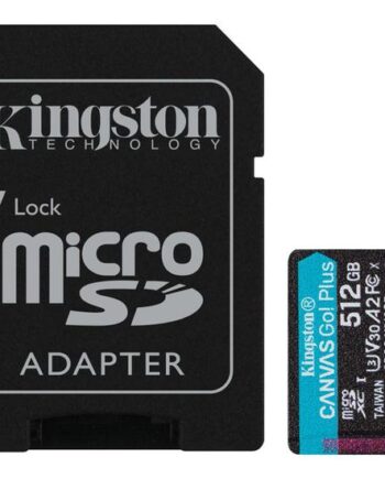 Kingston Canvas Go  Plus Flashhukommelseskort 512 Gb Microsdxc Uhs-