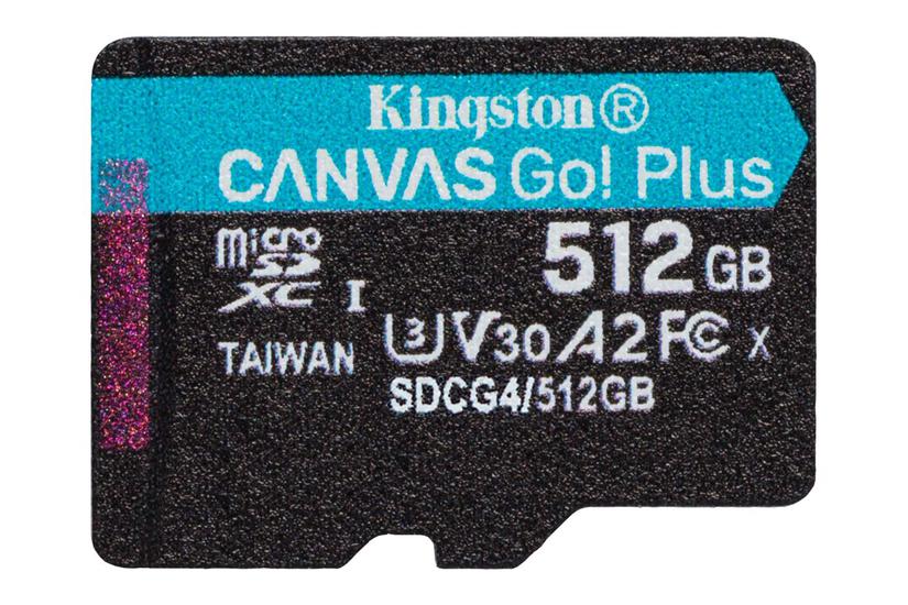 Kingston Canvas Go Plus Flashhukommelseskort 512 Gb Microsdxc Uhs-