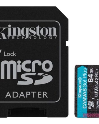 Kingston Canvas Go  Plus Flashhukommelseskort 64 Gb Microsdxc Uhs-