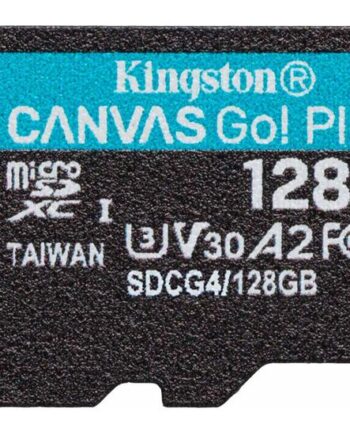 Kingston Canvas Go  Plus Flashhukommelseskort 128 Gb Microsdxc Uhs-