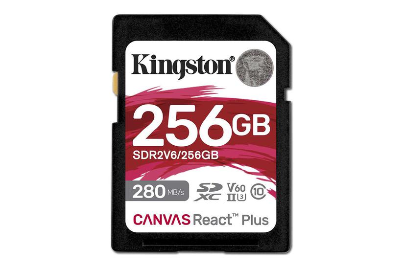 Kingston Canvas React Plus Flashhukommelseskort 256 Gb Sdxc Uhs-ii