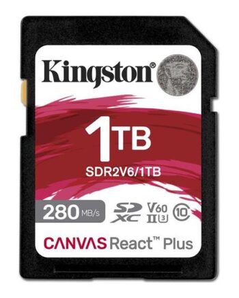 Kingston Canvas React Plus Flashhukommelseskort   Tb Sdxc Uhs-ii