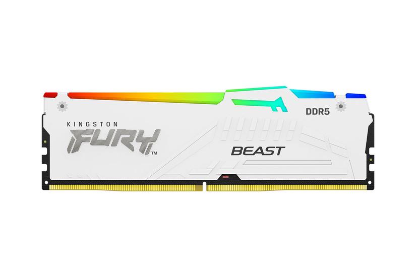 Kingston Fury Beast Rgb 32gb Ddr5 Ram 5600mt Dimm 288-pin On-die Ecc Cl36