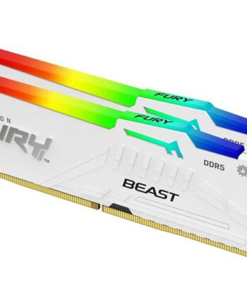 Kingston Fury Beast Rgb 32gb:2x16gb Ddr5 Ram 6400mhz Dimm 288-pin On-die Ecc Cl32