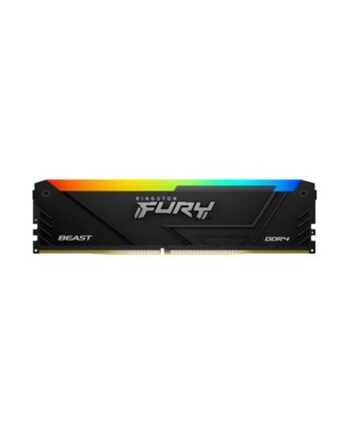 Kingston Fury Beast Rgb 128gb:4x32gb Ddr4 Ram 3600mt   Dimm 288-pin Ikke-ecc Cl18