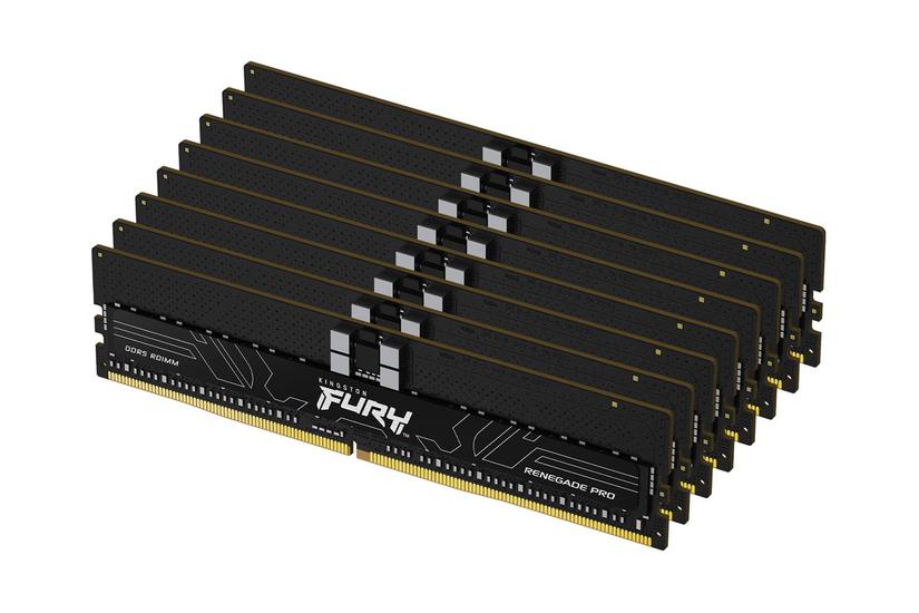 Kingston Fury Renegade Pro 128gb:8x16gb Ddr5 Ram 6000mhz Dimm 288-pin On-die Ecc Cl32