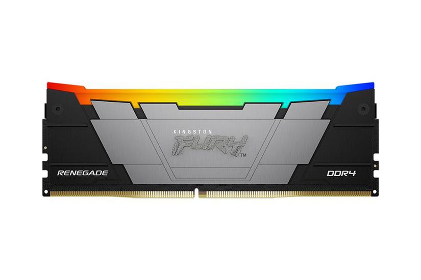 Kingston Fury Renegade Rgb 64gb:4x16gb Ddr4 Ram 3600mt Dimm 288-pin Ikke-ecc Cl16