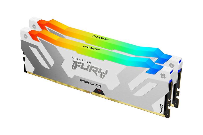 Kingston Fury Renegade Rgb 64gb:2x32gb Ddr5 Ram 6400mt Dimm 288-pin On-die Ecc Cl32